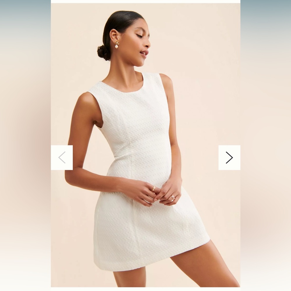 Ghospell Mesa Jacquard Mini Dress NWT